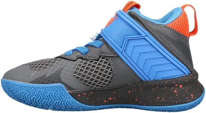 AND1 Kids Boys Ballistic Basketball Sneakers Shoes - Black