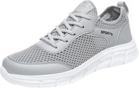 Arch Support Hiking Shoes for Men Lightweight Breathable Walking Shoe Gym Tennis Men's Comfortable Canvas Shoes