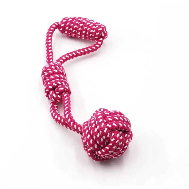 Carrot Knot Durable Rope Chew Toy for Dogs