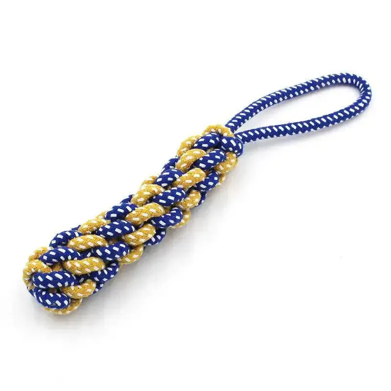 Carrot Knot Durable Rope Chew Toy for Dogs