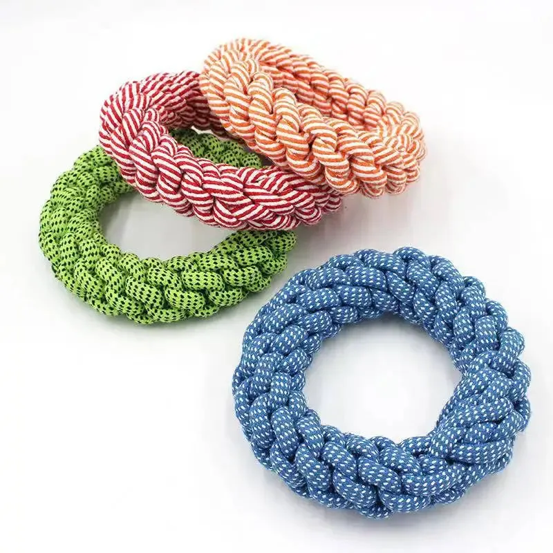 Carrot Knot Durable Rope Chew Toy for Dogs