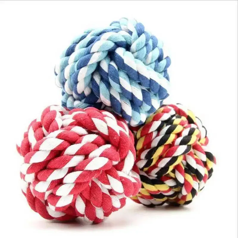 Carrot Knot Durable Rope Chew Toy for Dogs