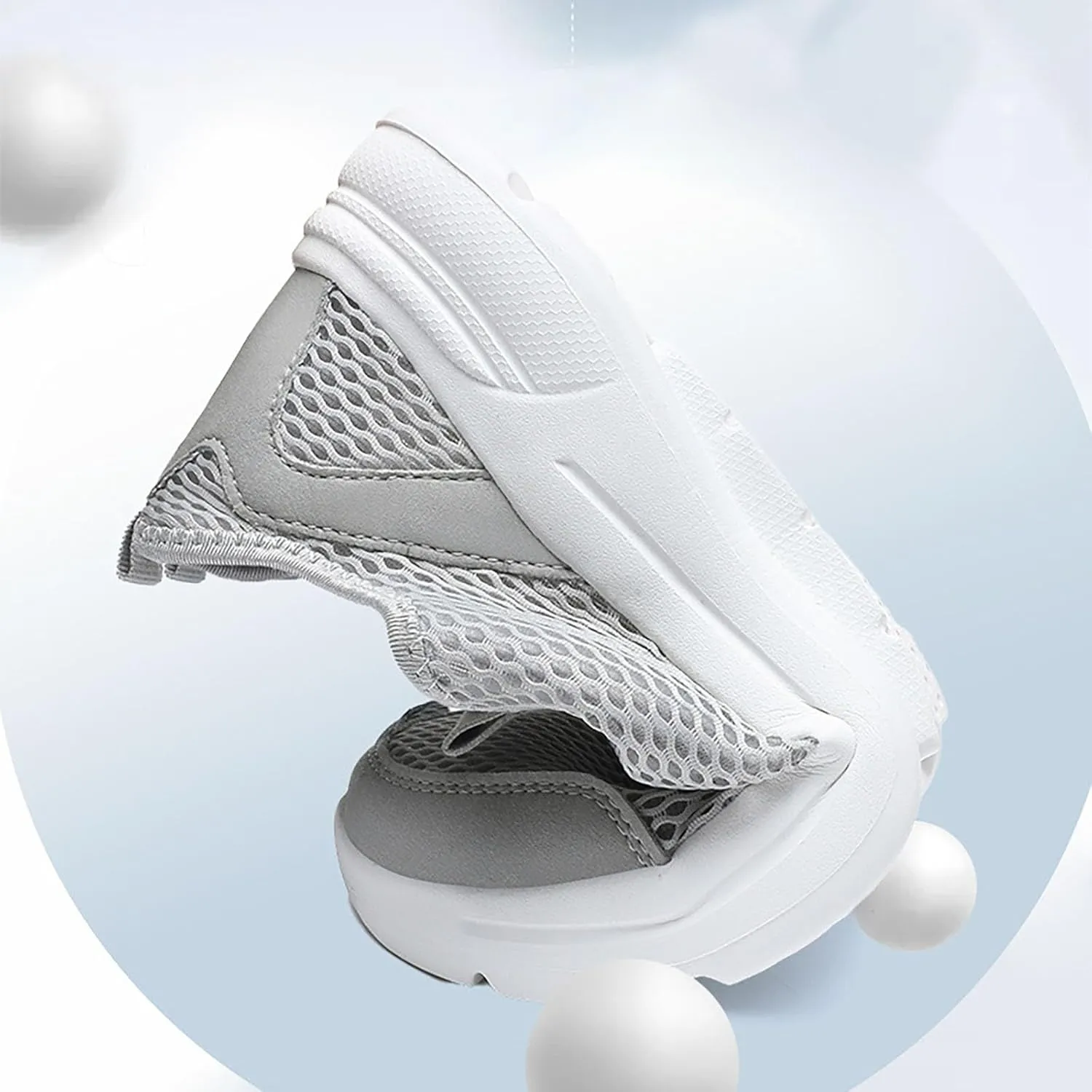 Comfort Wear Shoes for Women Men Nurses Lightweight Comfortable Mesh Sport Sneakers Casual Fashion Walking Sneakers