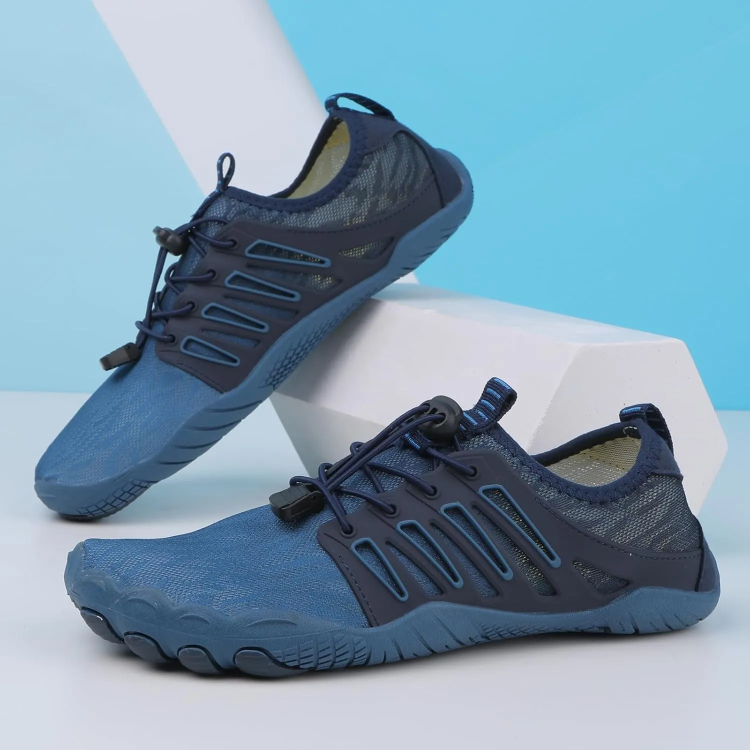 Hiking Footwear Barefoot Shoes for Women Men, Pro Water with Wide Toe Box, Non Slip Breathable Zero Drop Hiking, Walking, Beach, Grounded Comfort Wear Neuropathy Shoes, Travel Outdoor Activities