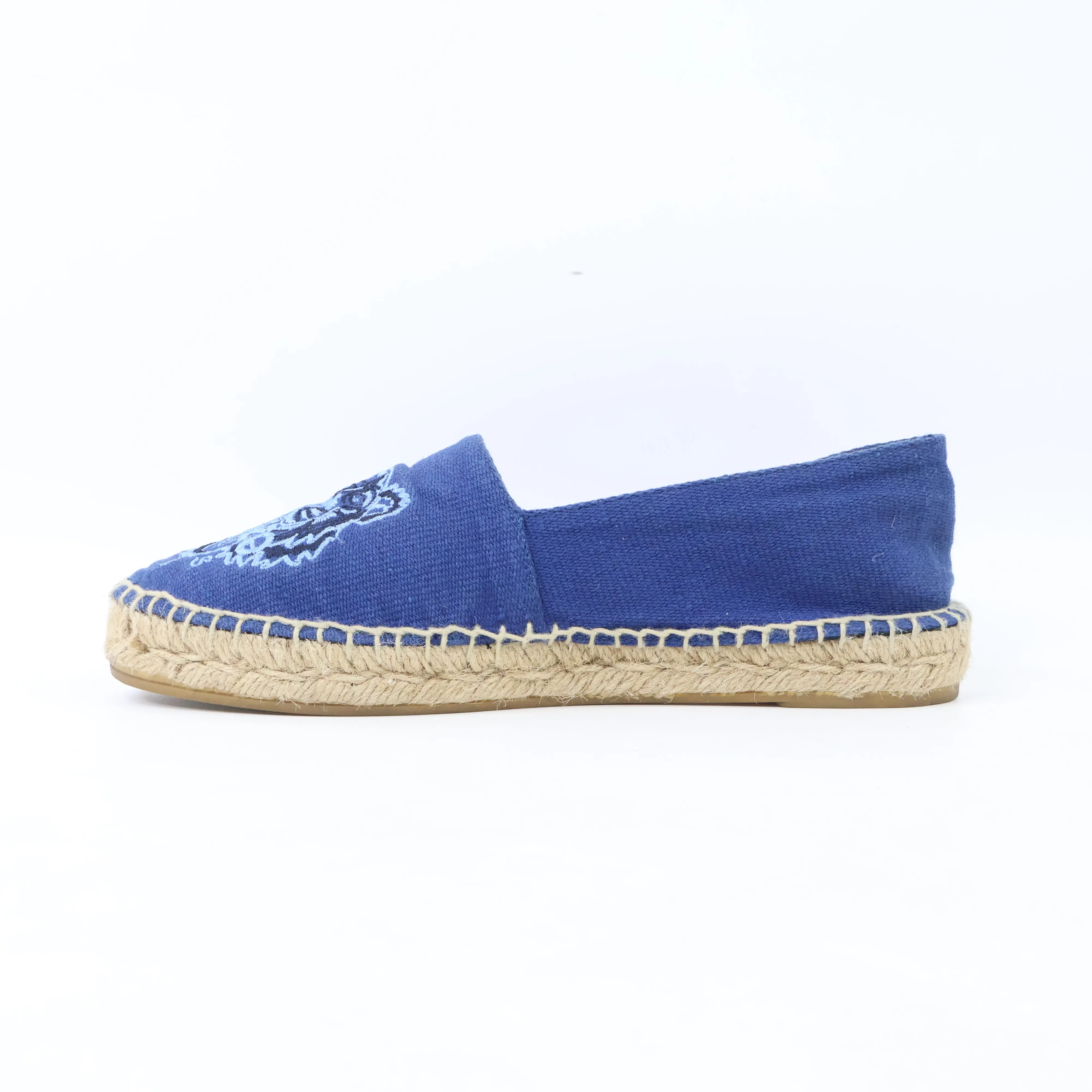 Kenzo Espadrille Canvas Blue 36
