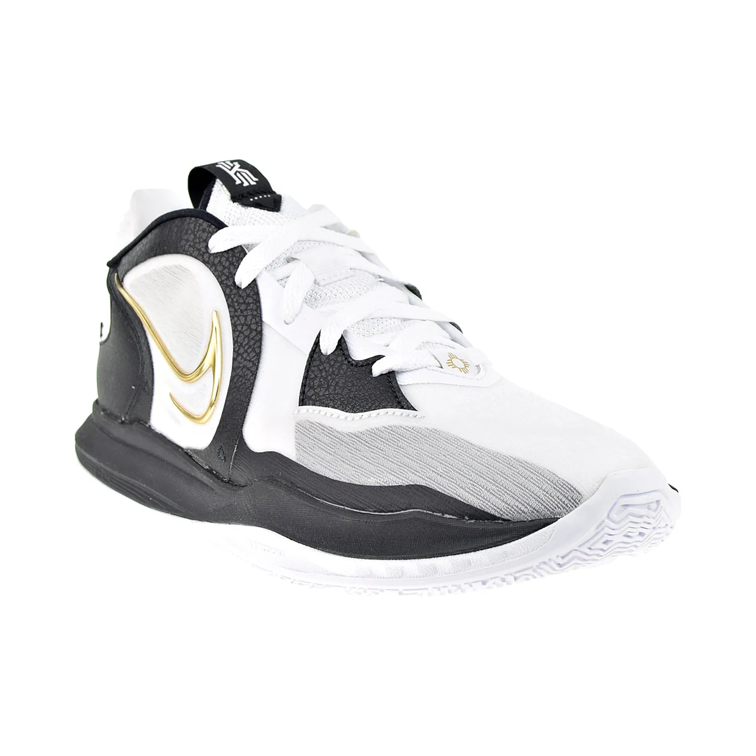 Nike Kyrie Low 5 Men's Shoes White-Metallic Gold-Black