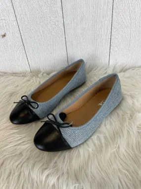 Shoes Flats By Soda In Blue, Size: 7.5
