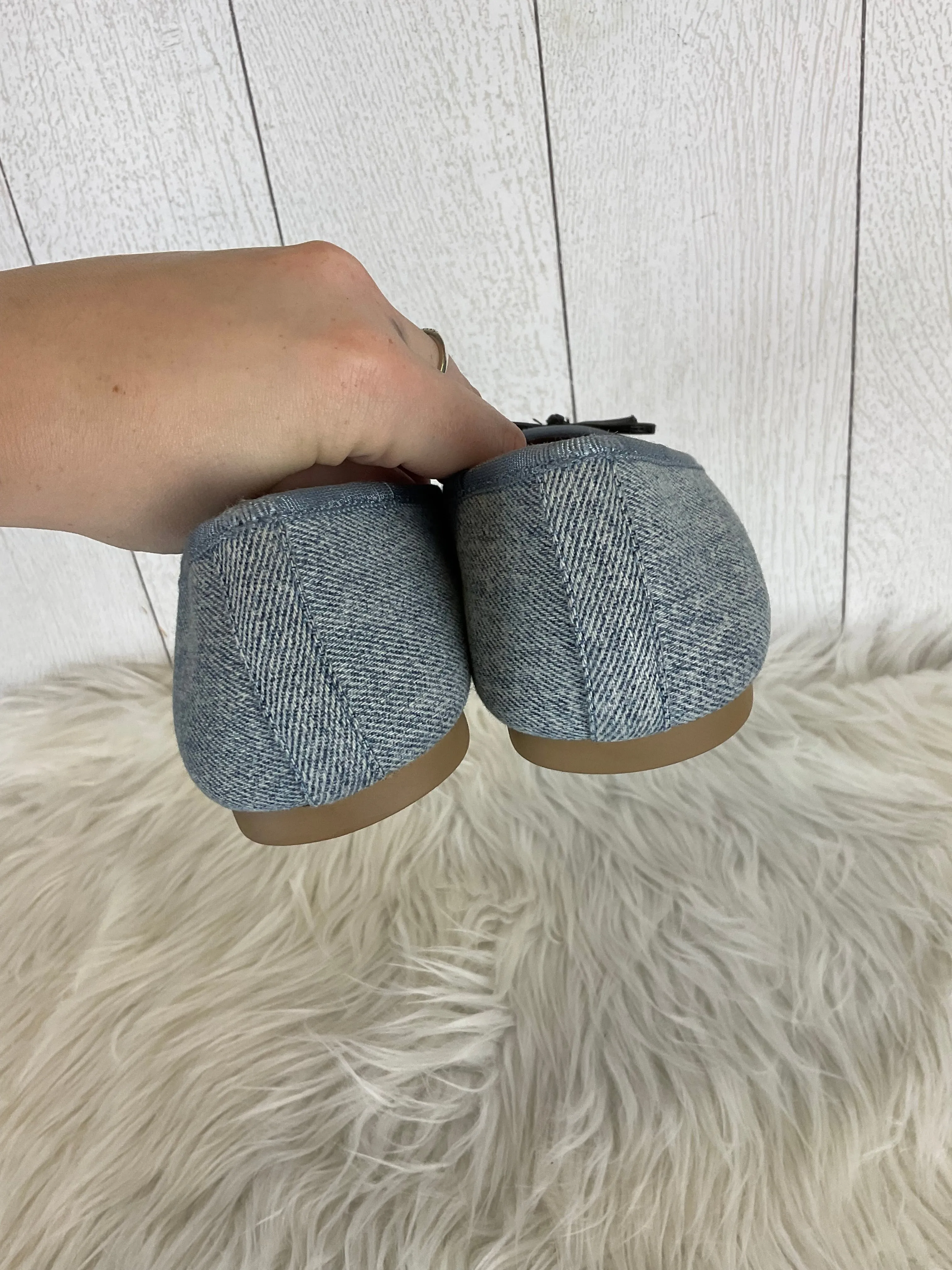 Shoes Flats By Soda In Blue, Size: 7.5