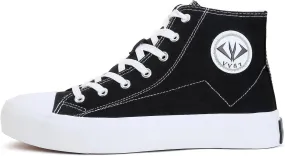 VAXAV Unisex Lightweight High Top Canvas Sneakers Breathable Flat Walking Shoes