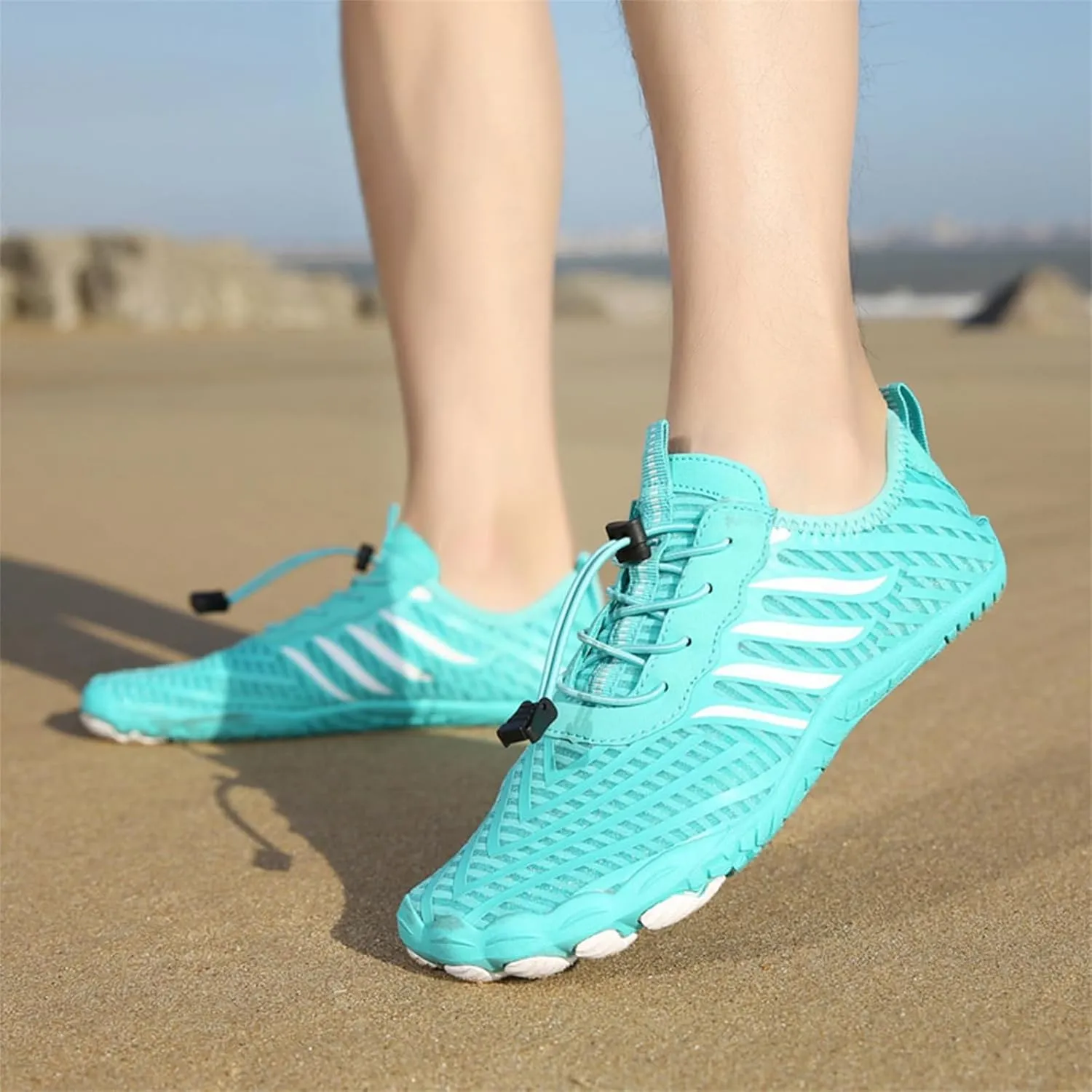 Womens Mens Walking Shoes Casual Comfortable Sports Shoes Lightweight Running Sneakers with Adjustable Tie Lace Up Fashion Gym Yoga Available Shoe Indoor Outdoor
